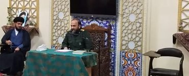 جلسه مجمع رهروان شهدای انقلاب اسلامی با سرهنگ شریف
